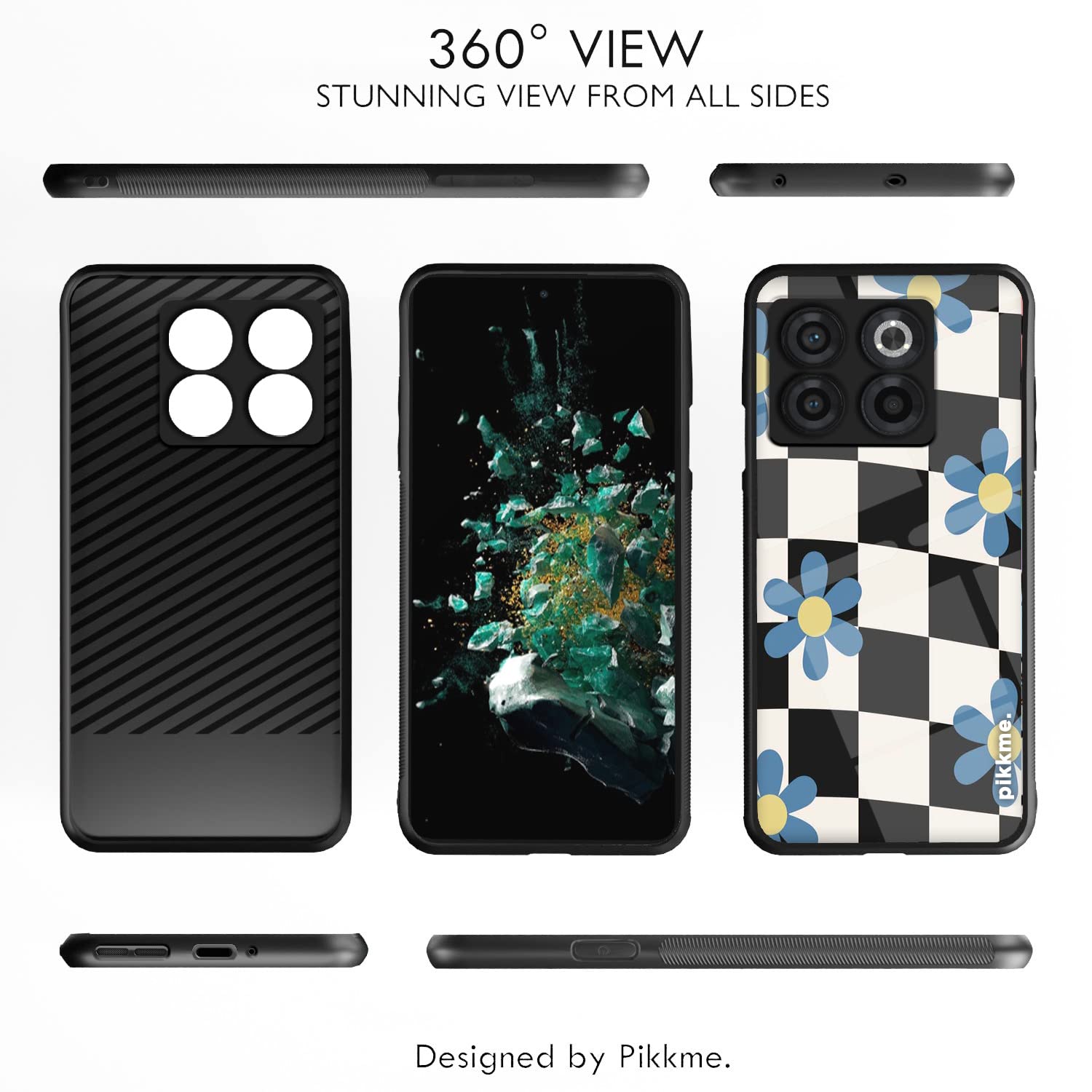 Pikkme Flower back cover for OnePlus 10T 5G – photo 2
