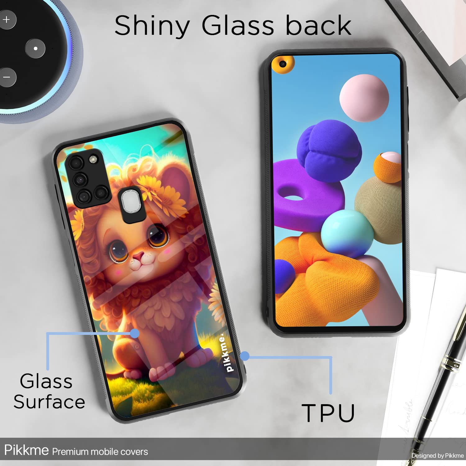 Pikkme Samsung A21s Hybrid mobile back cover – photo 3