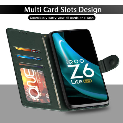 Pikkme green mobile flip cover for iQOO Z6 Lite 5G – photo 5