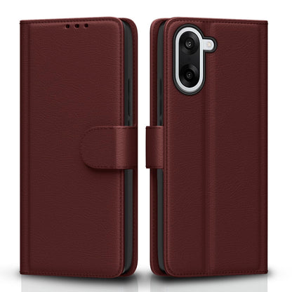 OnePlus Nord CE 5 5G Wallet flip cover in brown by Pikkme