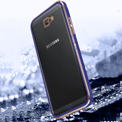 Samsung J7 Prime Chrome back cover in blue by Pikkme – photo 2