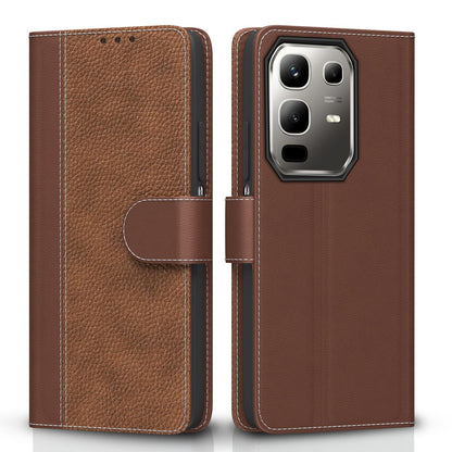 Pikkme Infinix Note 50x 5G Wallet tan flip case
