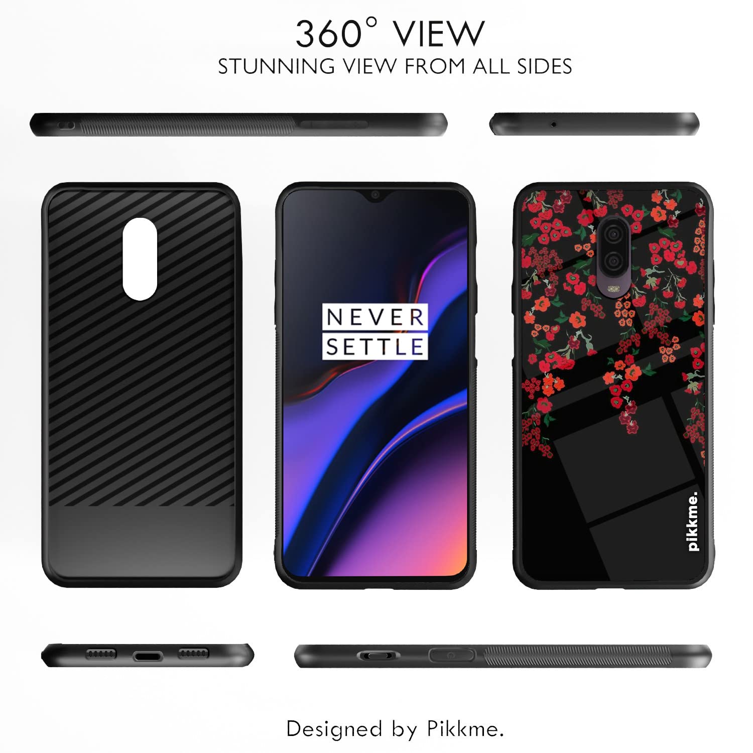 Pikkme Flower back cover for OnePlus 7 – photo 2