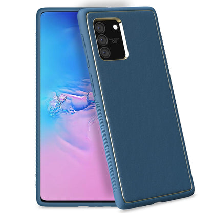 Pikkme blue Chrome mobile cover for Samsung S10 Lite