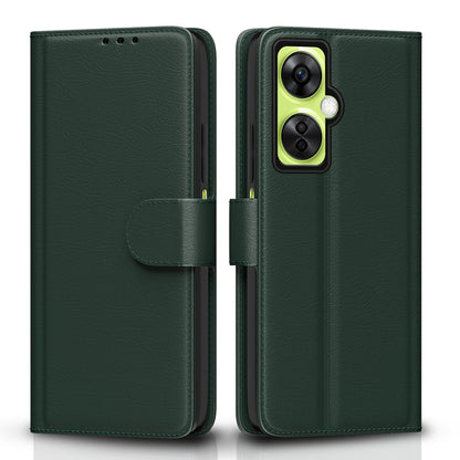 Pikkme green Wallet flip case for OnePlus Nord CE 3 Lite 5G