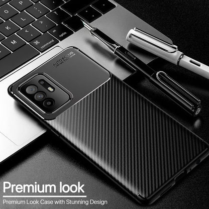 Black Carbon phone cover for Oppo F19 Pro Plus 5G – Pikkme – photo 3