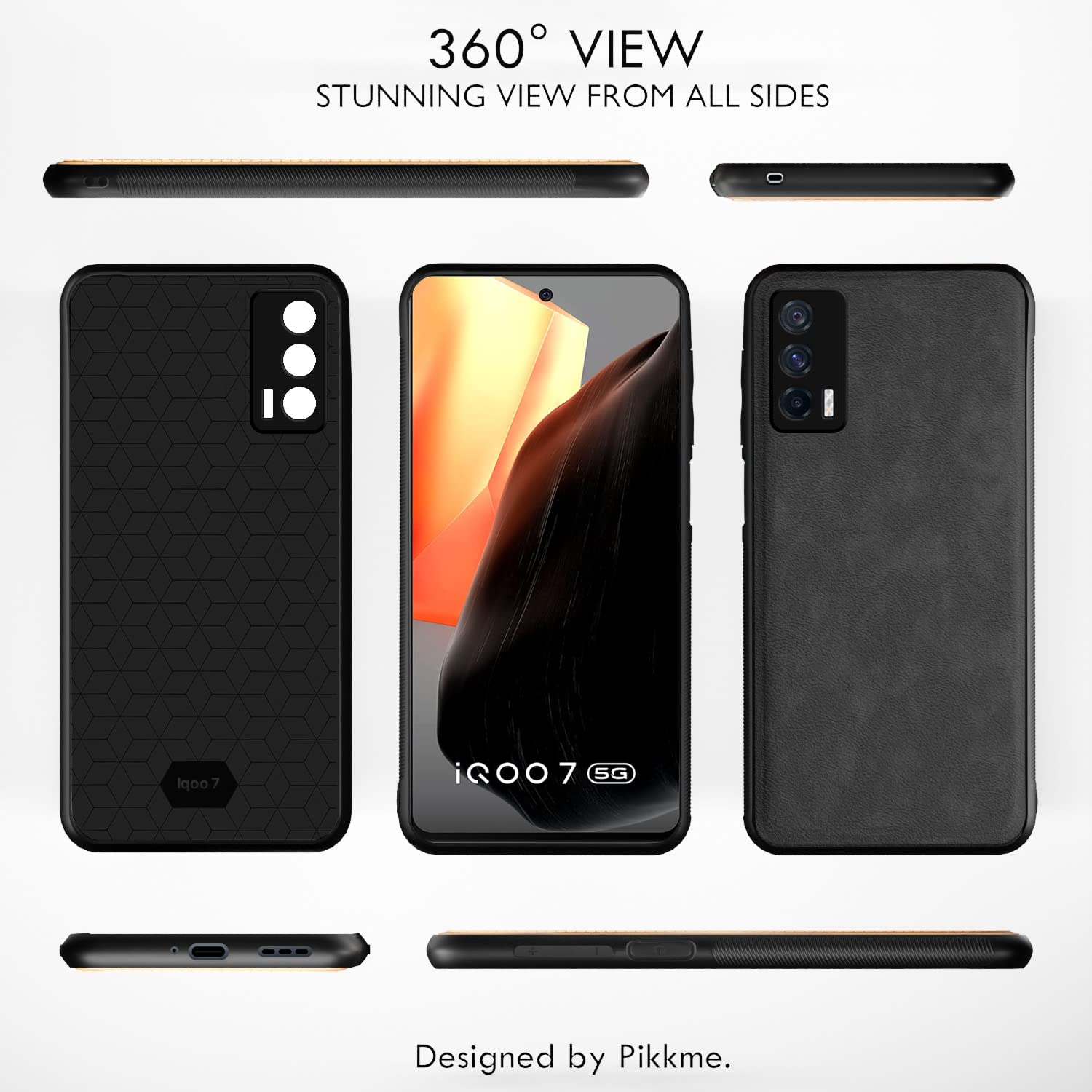 Grey mobile back cover for iQOO 7 5G – Pikkme – photo 3