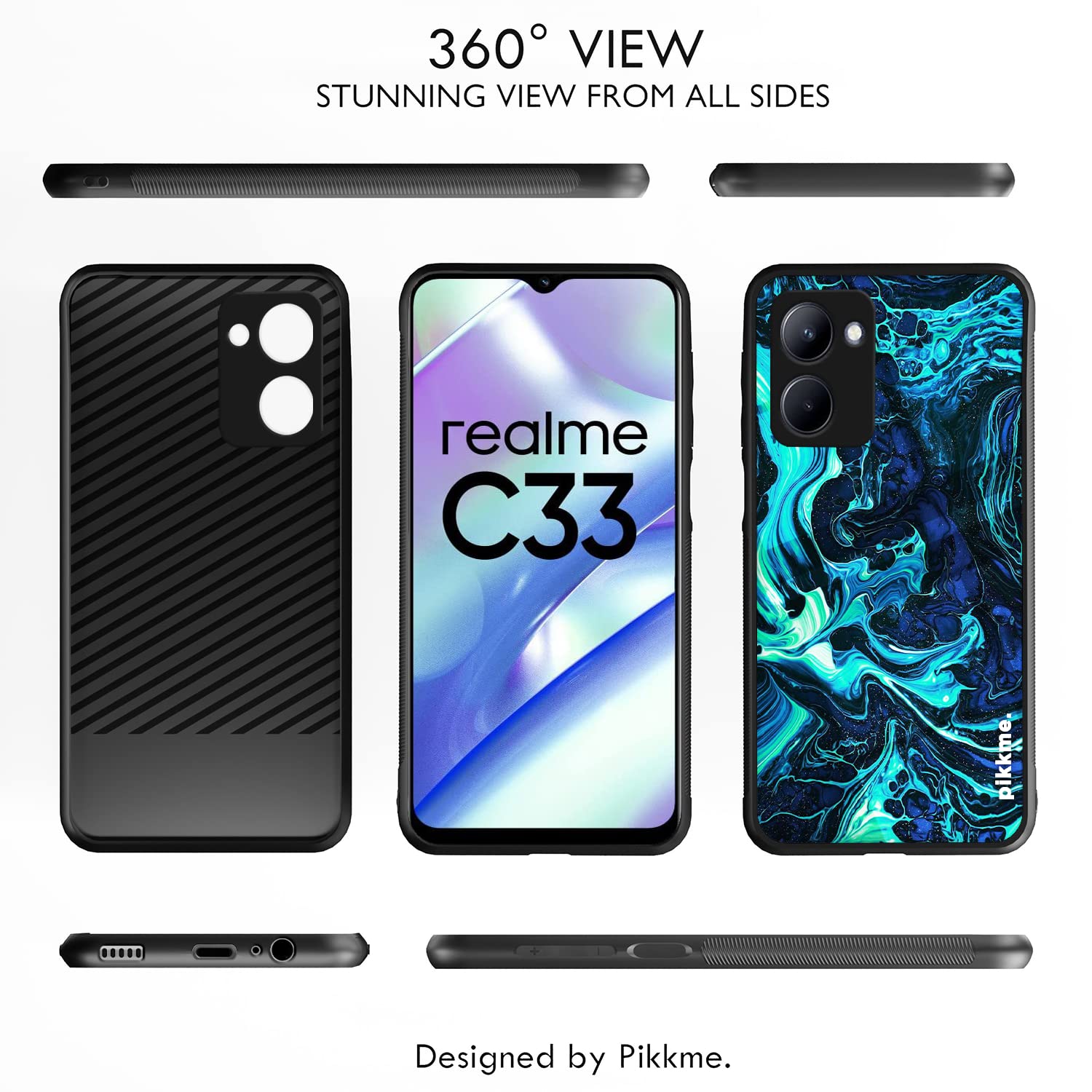 Hybrid Back cover for Realme C33 – Pikkme – photo 2
