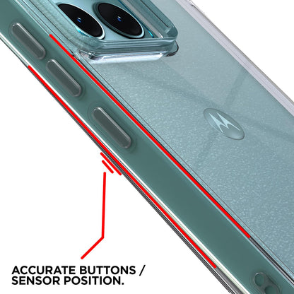 Moto Edge 70 Fusion 5G Clear mobile cover in transparent by Pikkme – photo 6