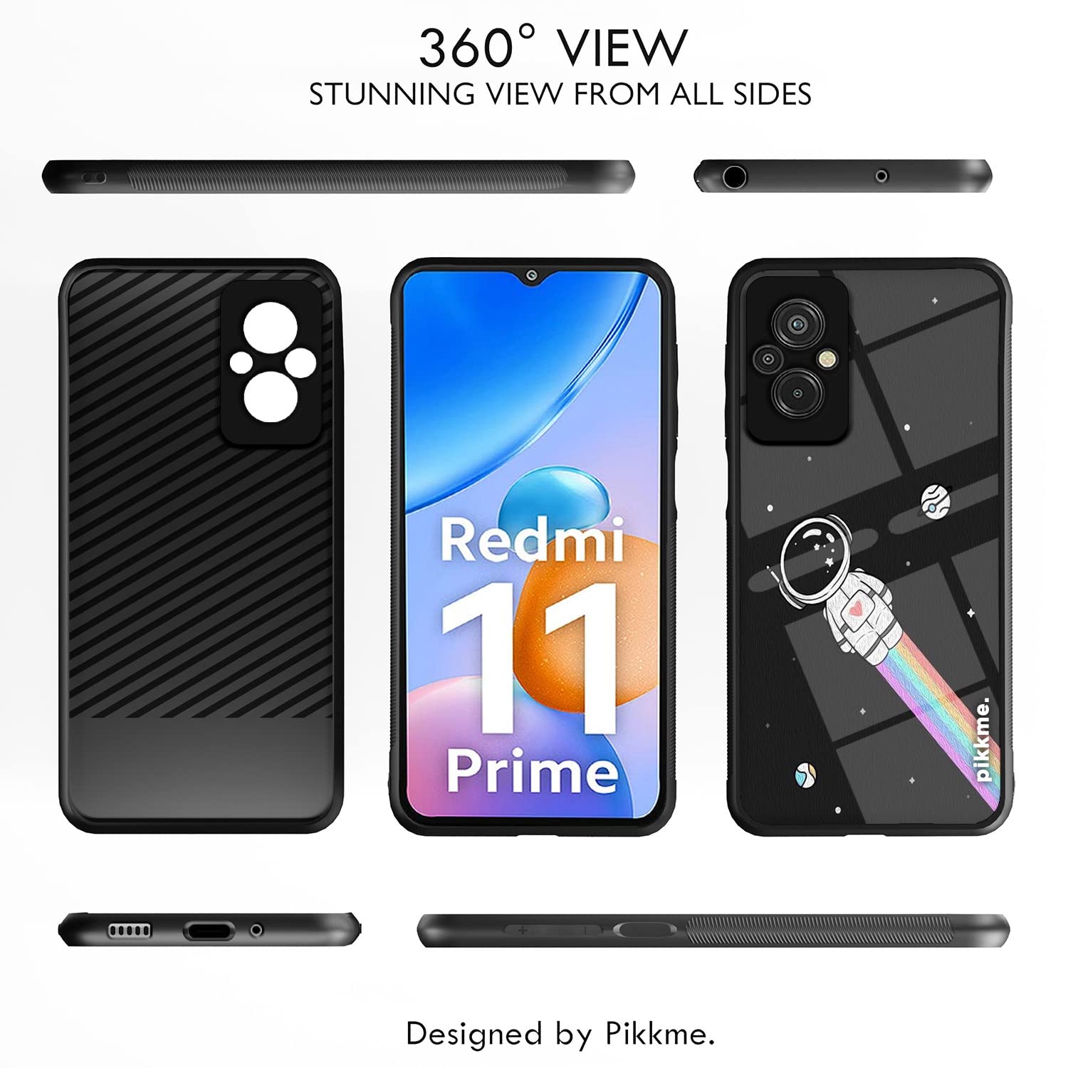 Pikkme Redmi 11 Prime 4G mobile back cover – photo 2