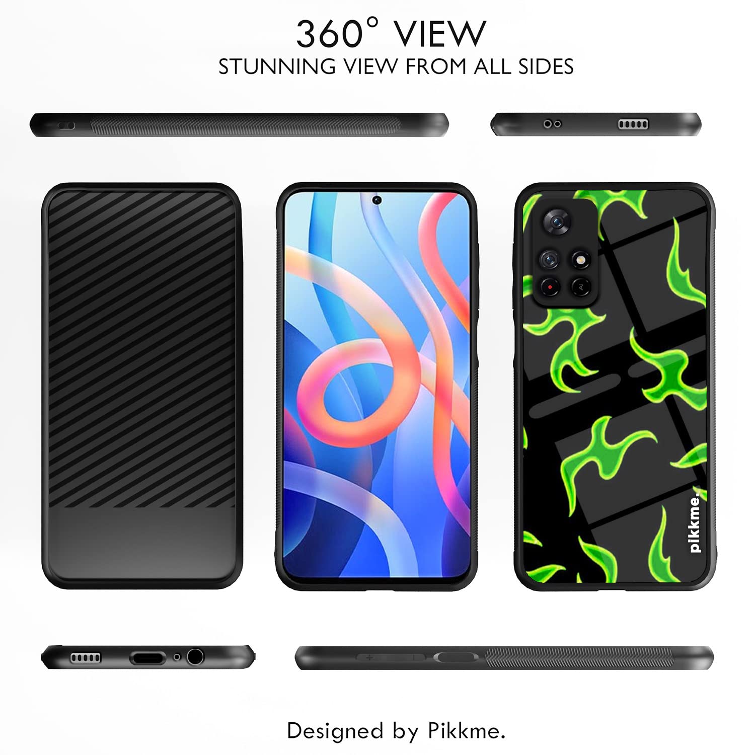 Pikkme Hybrid mobile cover for Redmi Note 11T/Poco M4 Pro 5G – photo 2
