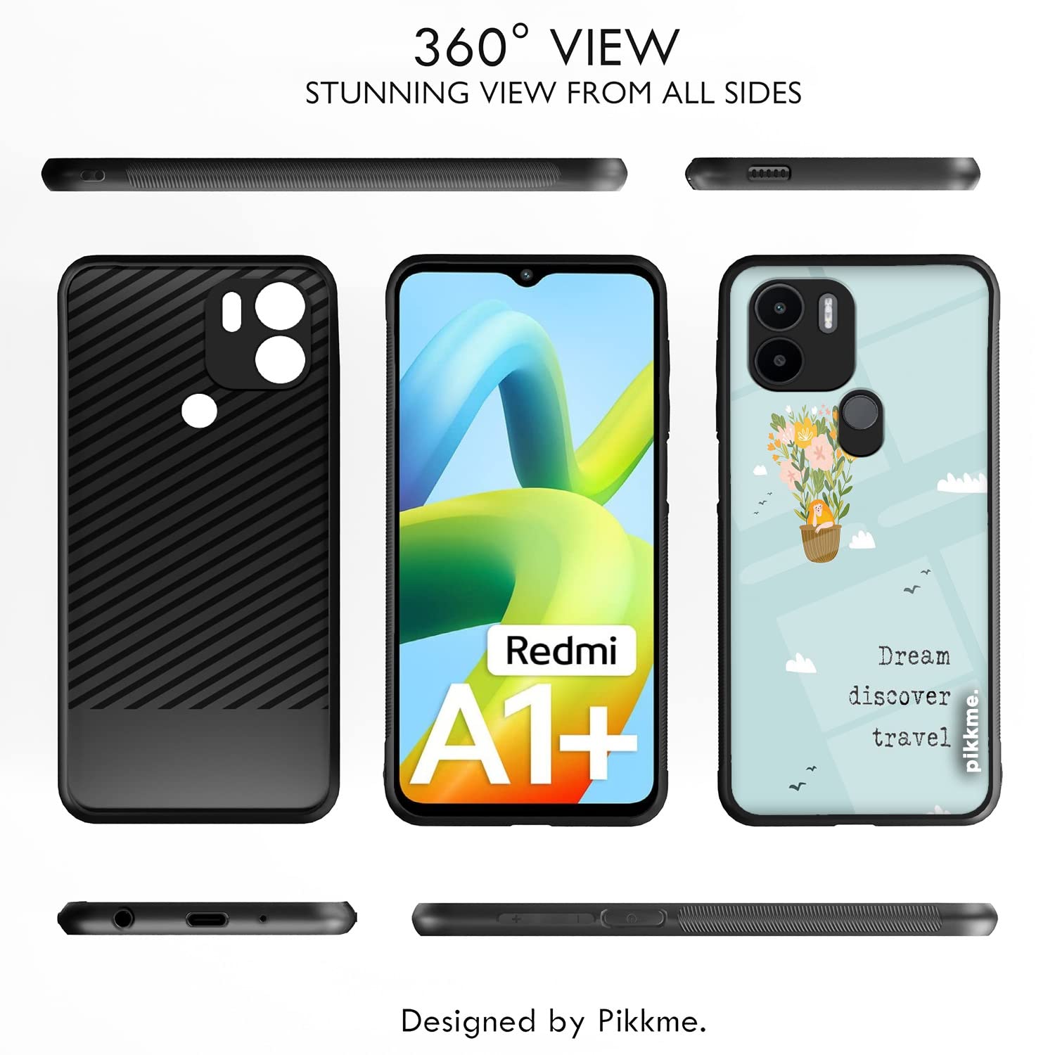 Redmi A1 Plus/A2 Plus/Poco C50 Hybrid mobile back cover by Pikkme – photo 2