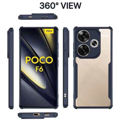 Pikkme Poco F6 5G Clear blue back cover – photo 2