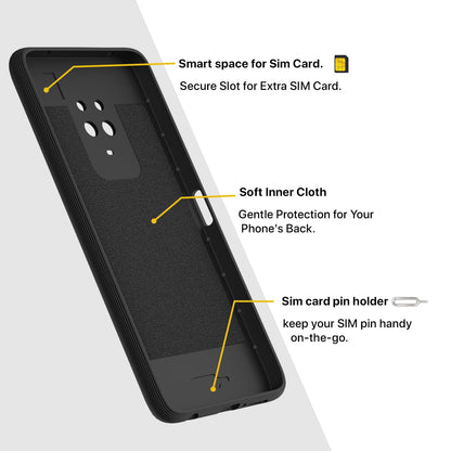 Black Silicone mobile cover for Redmi Note 10 Lite/Note 9 Pro/Pro Max/Poco M2 Pro – Pikkme – photo 6