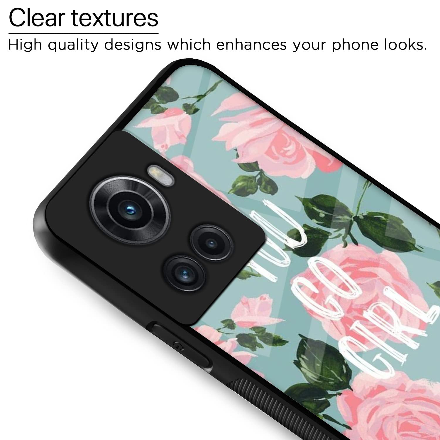 Pikkme OnePlus 10R Flower mobile back cover – photo 4