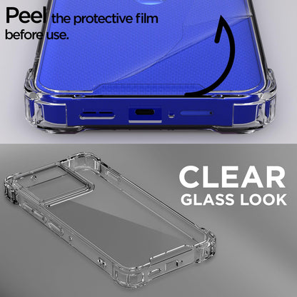 Transparent Clear back cover for Moto Edge 60 Pro 5G – Pikkme – photo 3