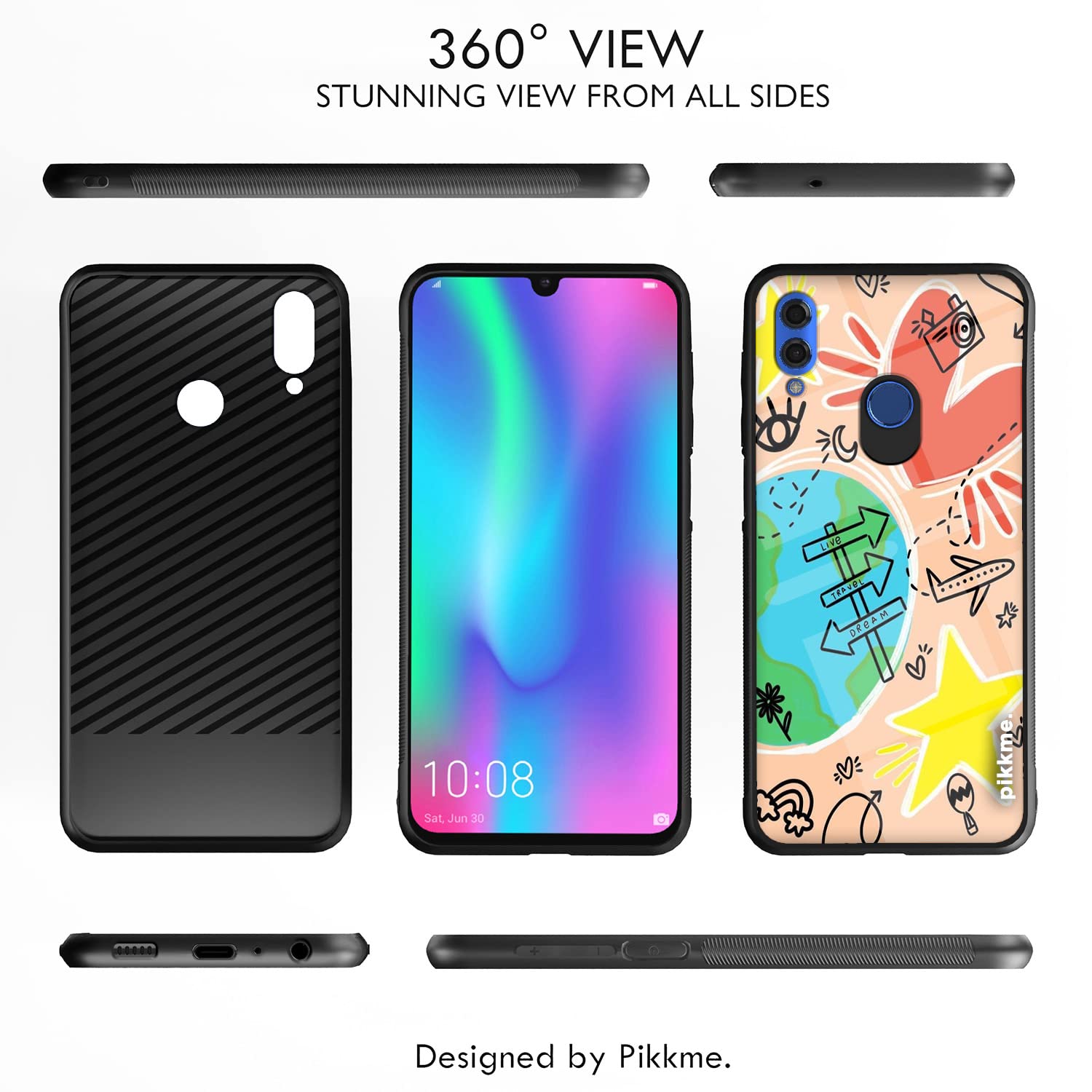 Pikkme Honor 10 Lite Hybrid phone cover – photo 2