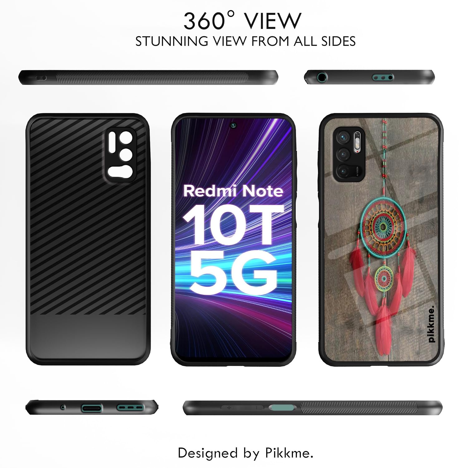Redmi Note 10T/Poco M3 Pro 5G Flower back cover by Pikkme – photo 2