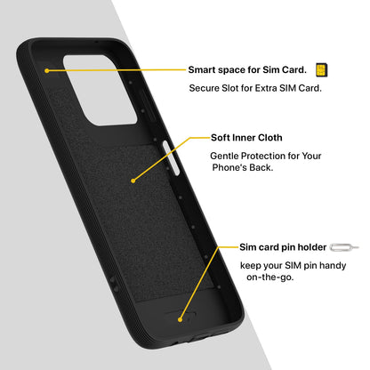 Pikkme Moto G67 Power/G57 Power 5G Silicone black phone cover – photo 6