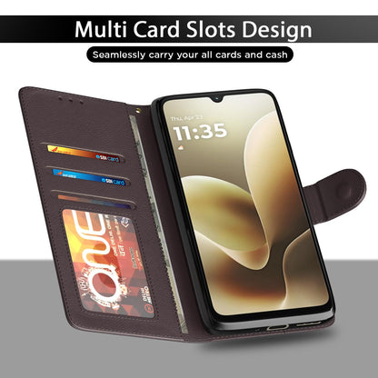 Pikkme coffee Wallet mobile flip cover for Moto G06 Power – photo 5