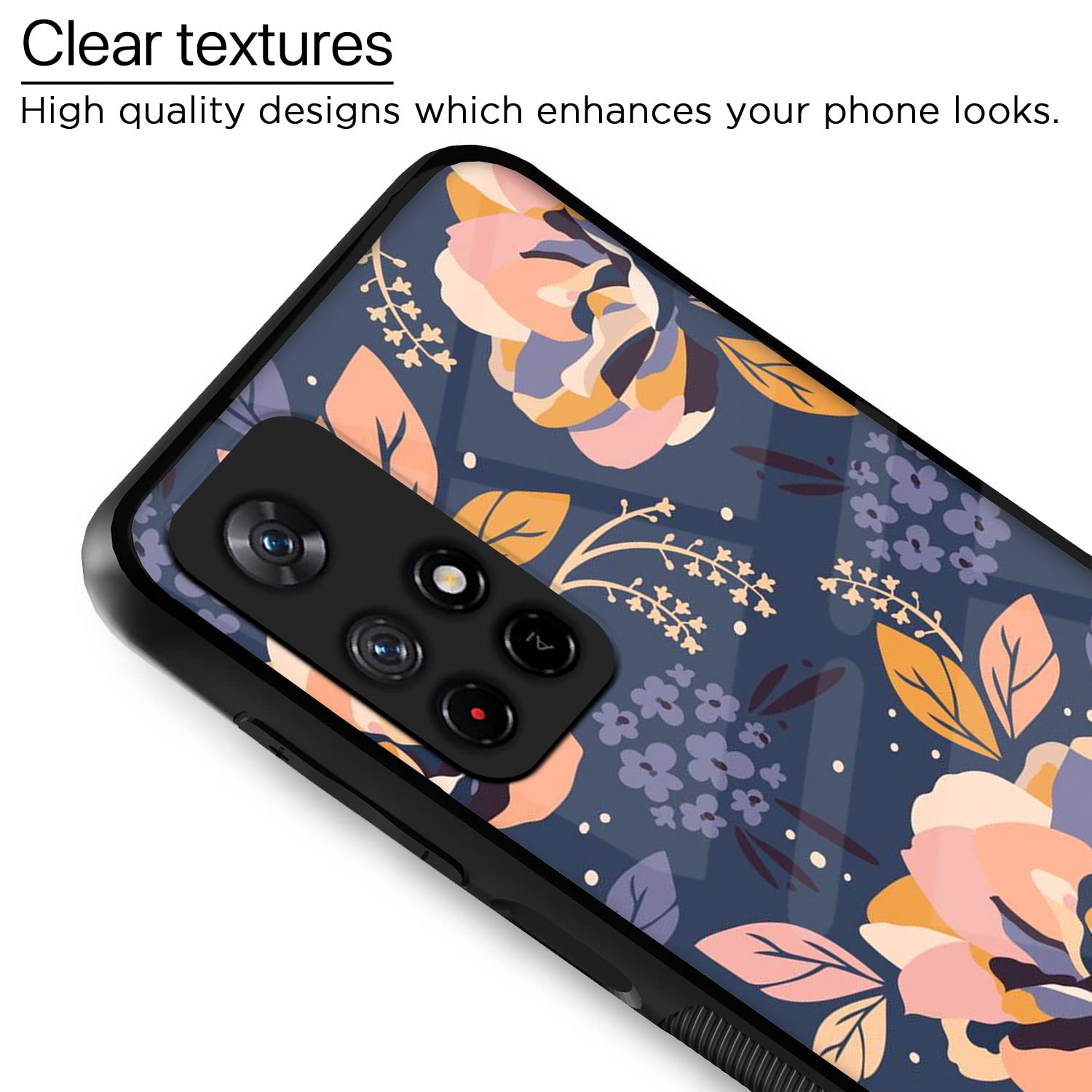 Pikkme Flower phone cover for Redmi Note 11T/Poco M4 Pro 5G – photo 4