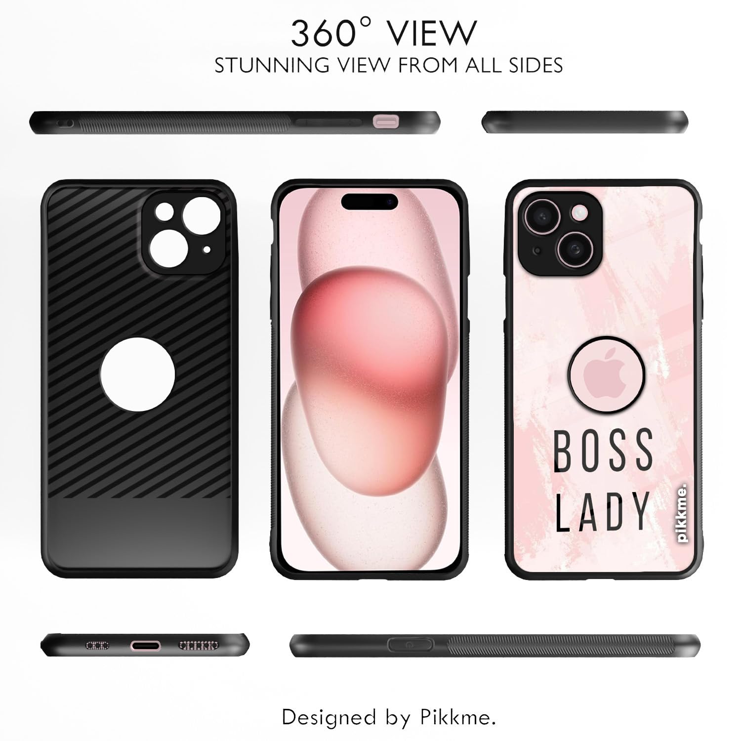 Pikkme Hybrid mobile back cover for iPhone 15 – photo 2