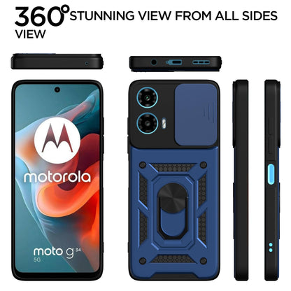 Moto G34/G45 5G/360 mobile cover in blue by Pikkme – photo 5