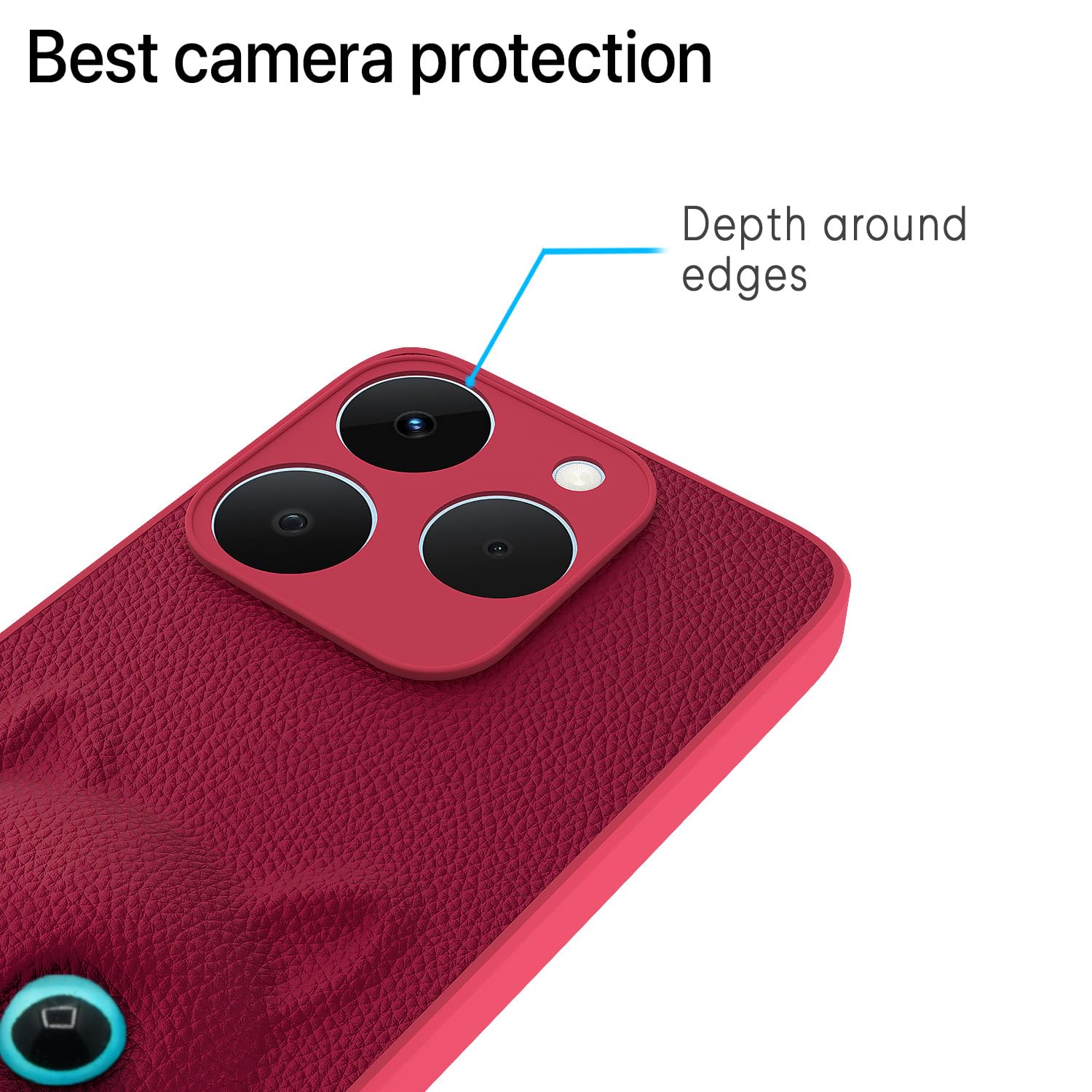 Pikkme pink mobile back cover for Realme 15T/Narzo 90 5G – photo 5