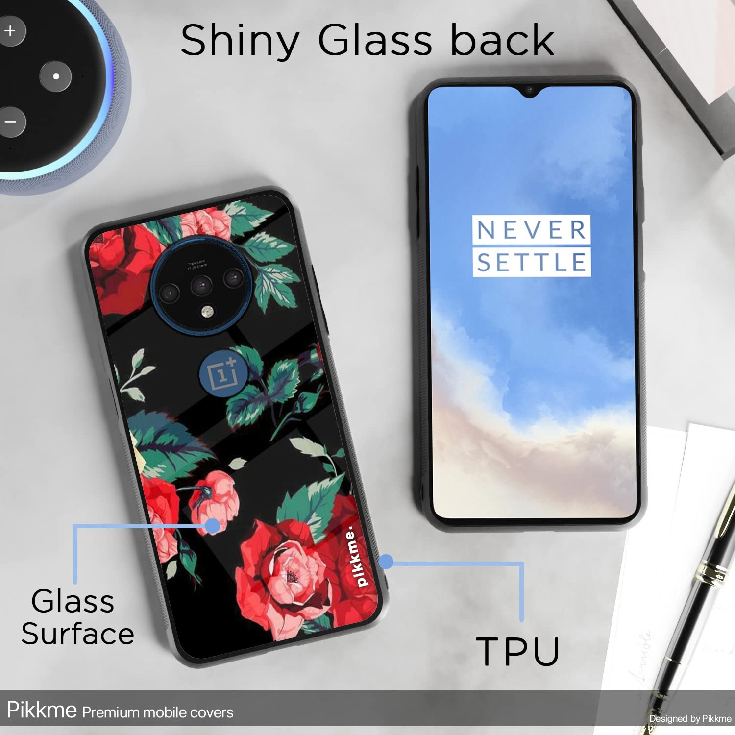 Flower Back cover for OnePlus 7T – Pikkme – photo 3