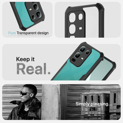Black back cover for Infinix Note 50x 5G Ultra – Pikkme – photo 4