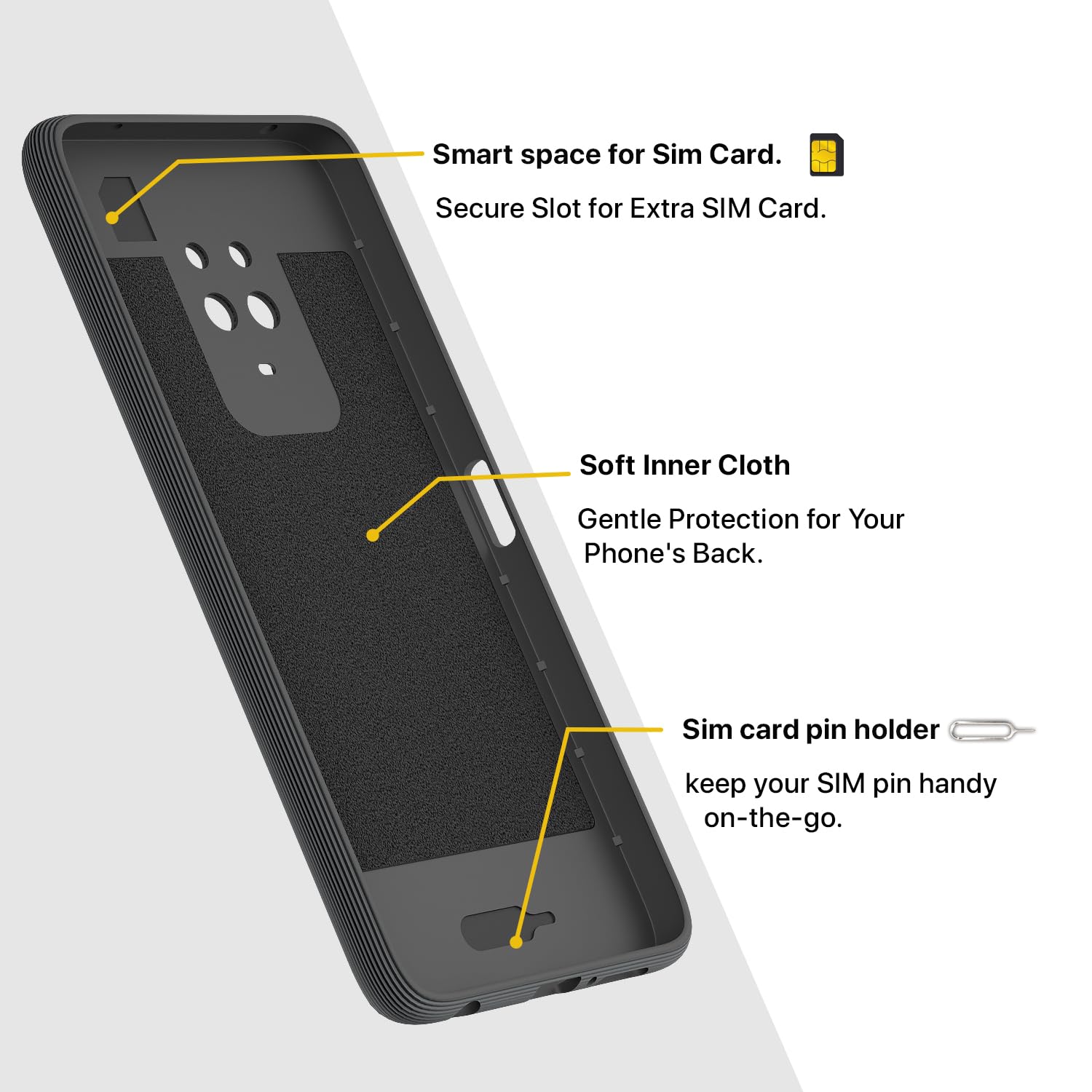 Redmi Note 10 Lite/Note 9 Pro/Pro Max/Poco M2 Pro mobile cover in grey by Pikkme – photo 6