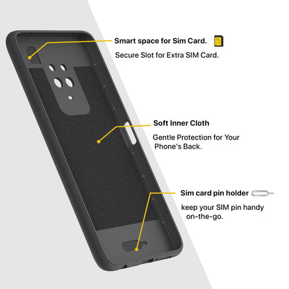 Redmi Note 10 Lite/Note 9 Pro/Pro Max/Poco M2 Pro mobile cover in grey by Pikkme – photo 6