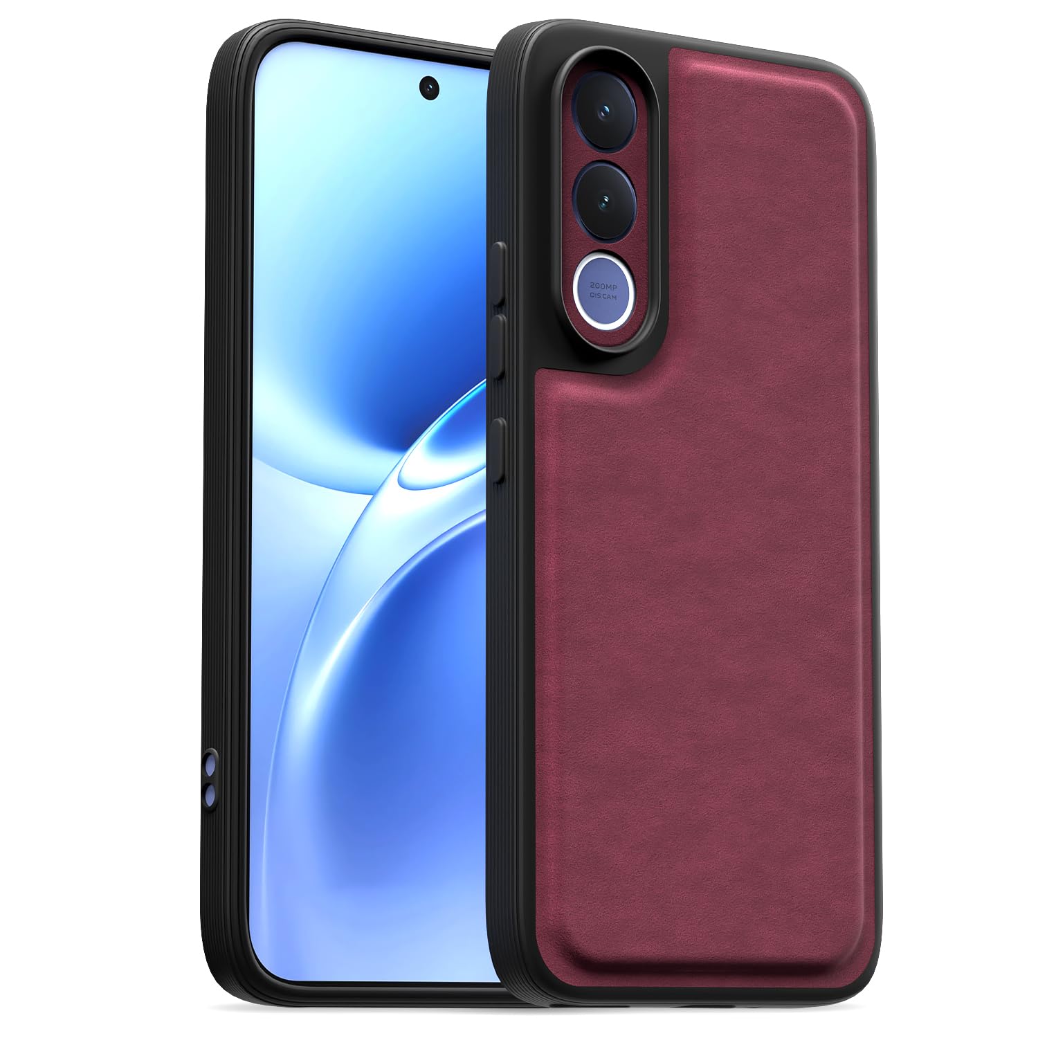 Purple Leather mobile back cover for Vivo V70 FE 5G – Pikkme