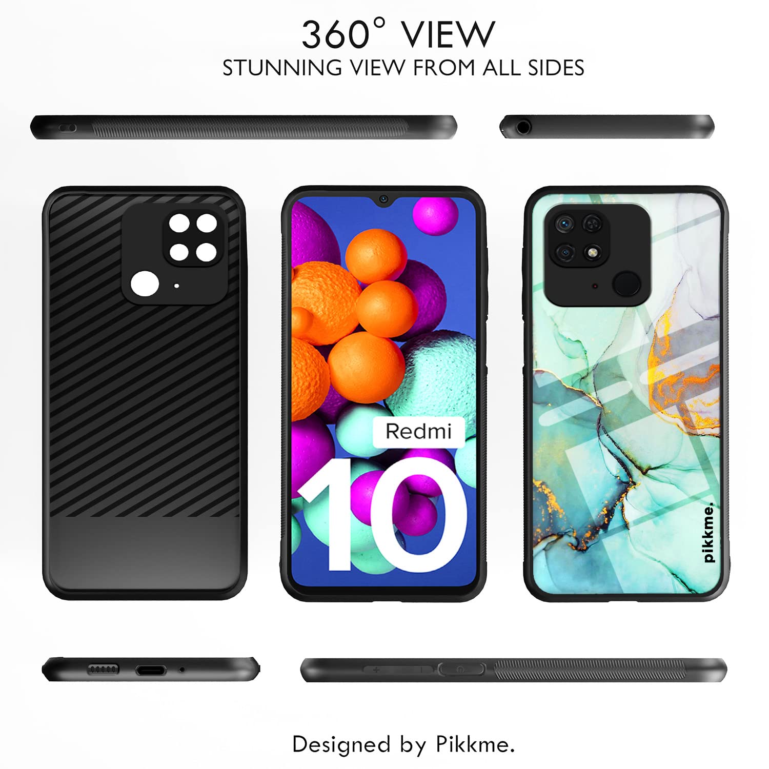 Pikkme Redmi 10/10 Power Hybrid mobile cover – photo 2
