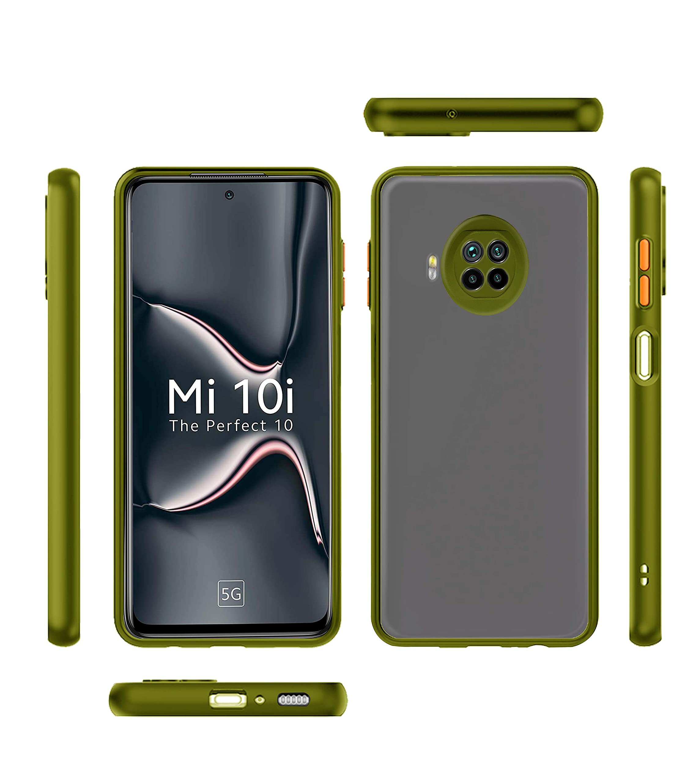 MI 10i 5G mobile cover in light green by Pikkme – photo 3