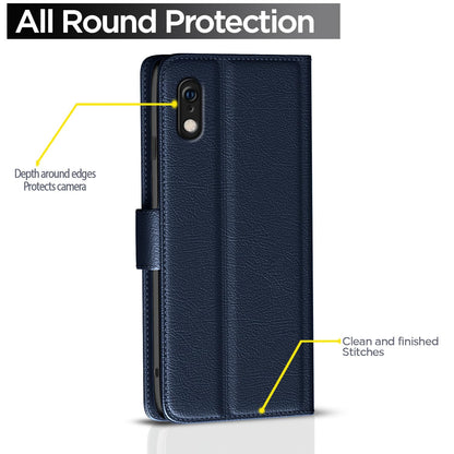 Pikkme blue Wallet mobile flip cover for iPhone XR – photo 4