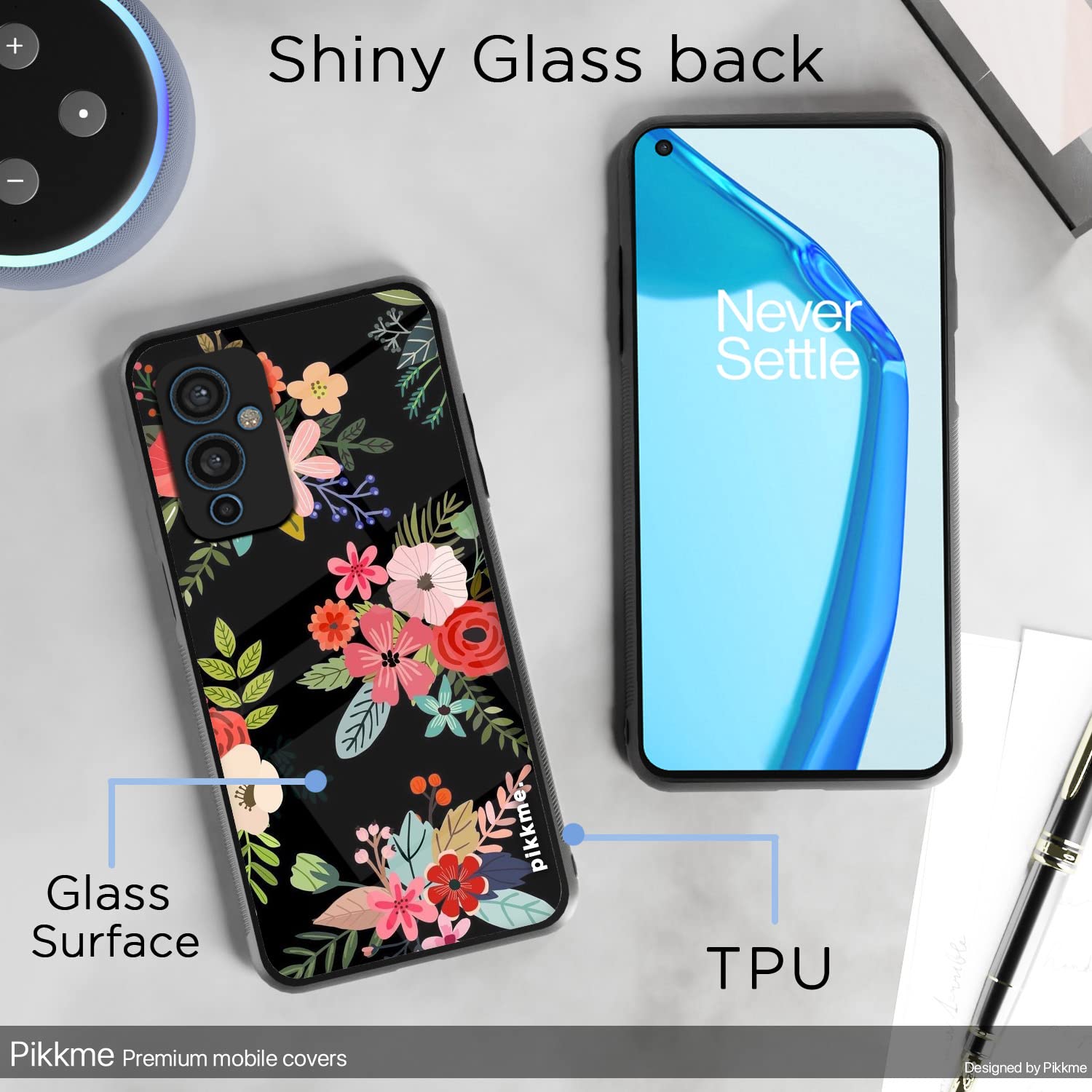 Pikkme OnePlus 9 Flower mobile cover – photo 3