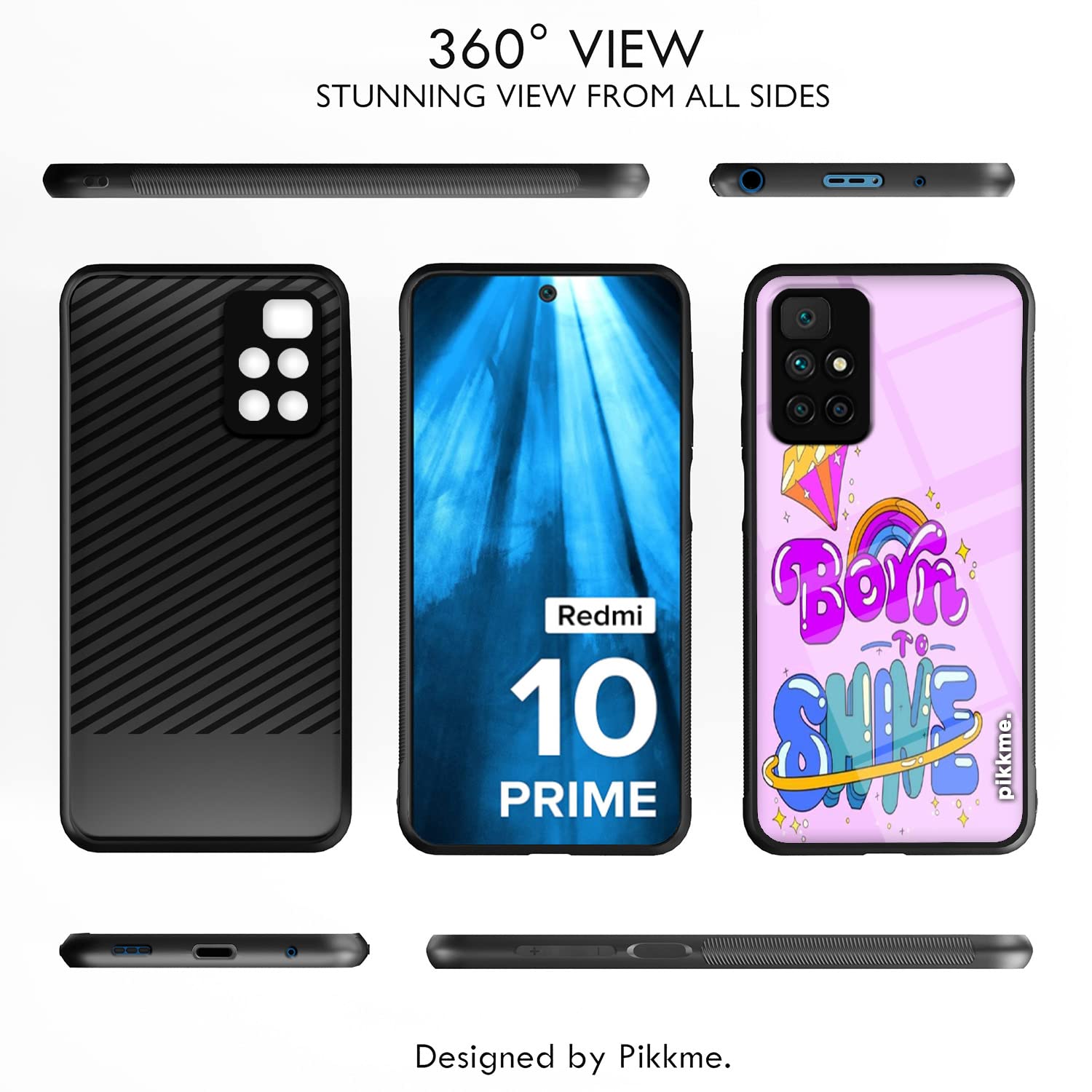Pikkme Redmi 10 Prime Hybrid mobile cover – photo 2