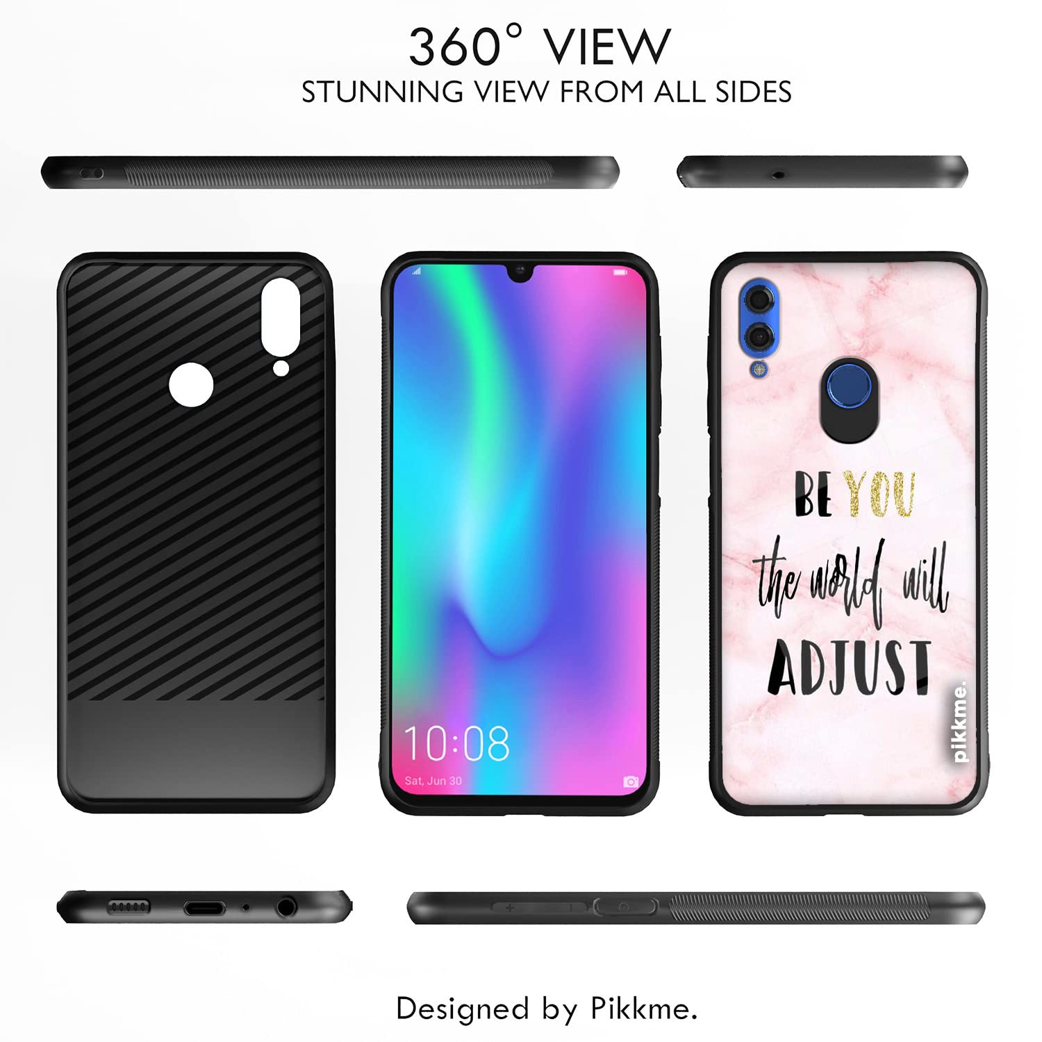 Honor 10 Lite Hybrid mobile back cover by Pikkme – photo 2