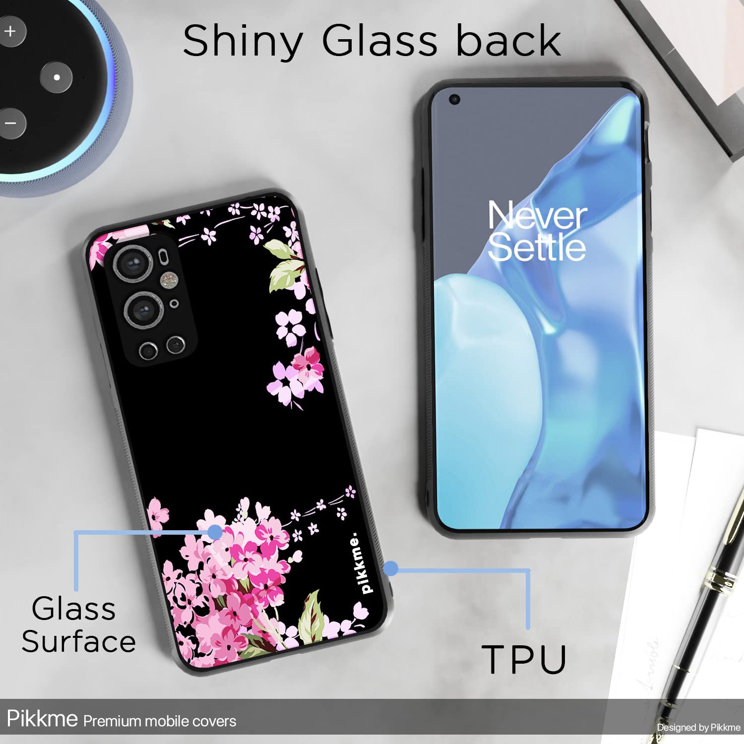 Pikkme Flower back cover for OnePlus 9 Pro – photo 3
