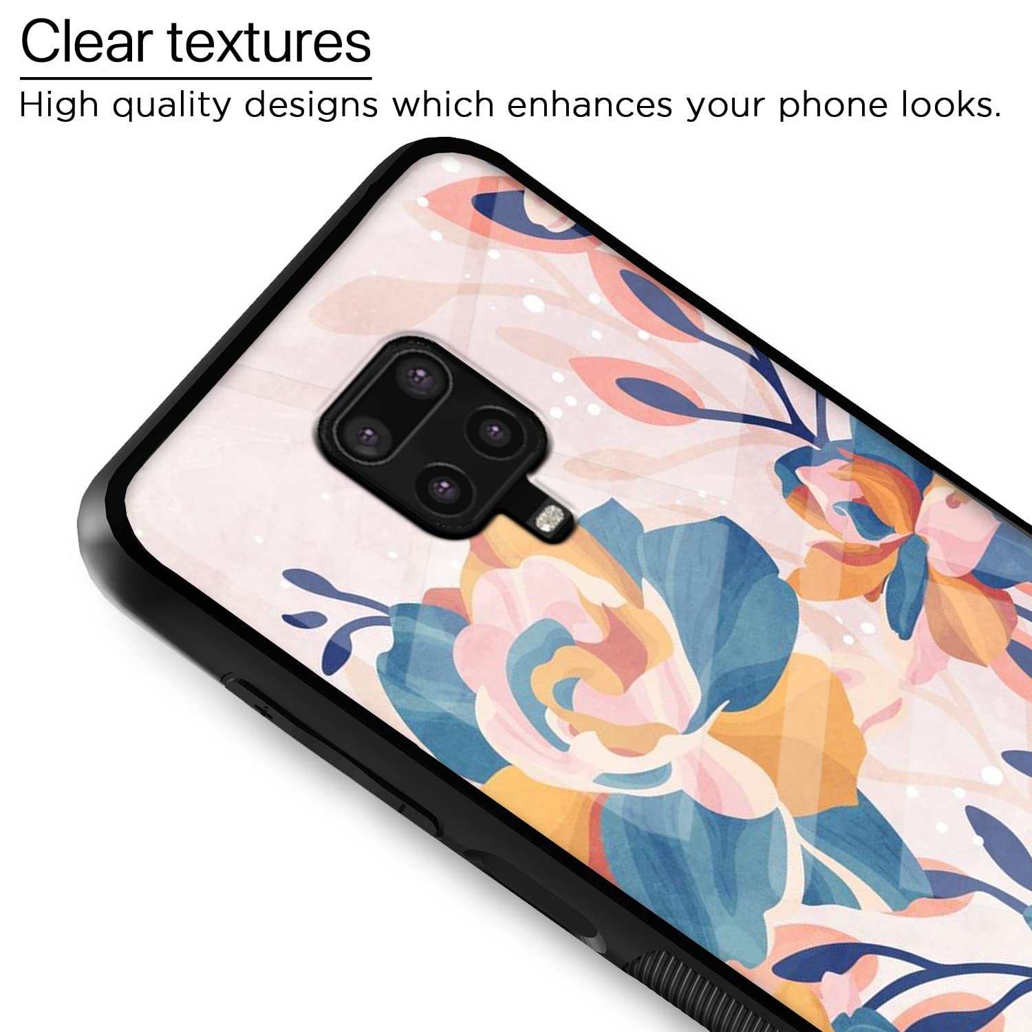 Pikkme Redmi Note 9 Pro/Note 9 Pro Max/Note 10 Lite Flower phone cover – photo 4