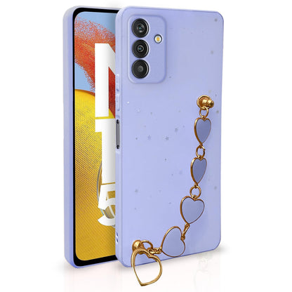 Pikkme Samsung M14 5G Chain purple mobile cover