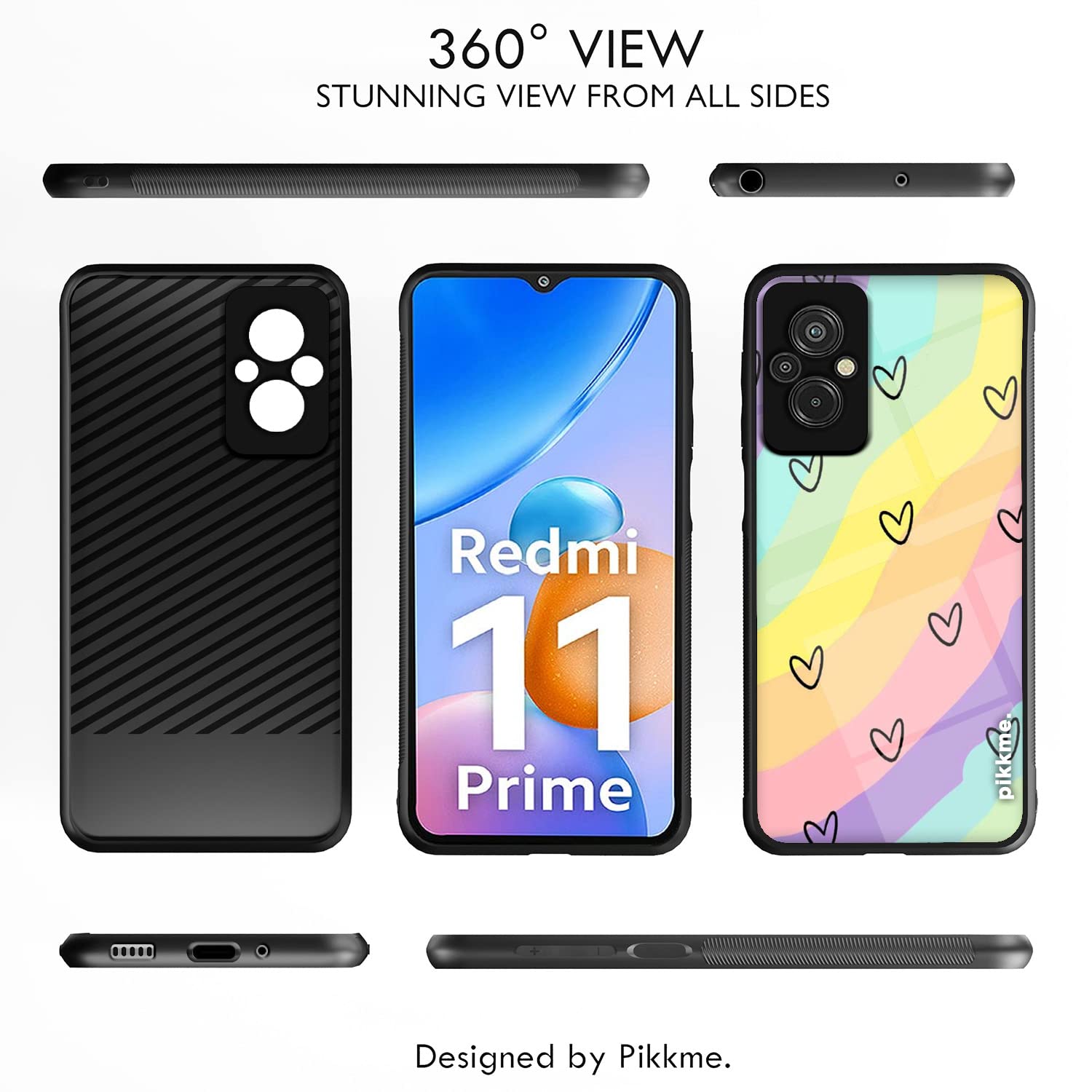 Redmi 11 Prime 4G Hybrid mobile back cover by Pikkme – photo 2