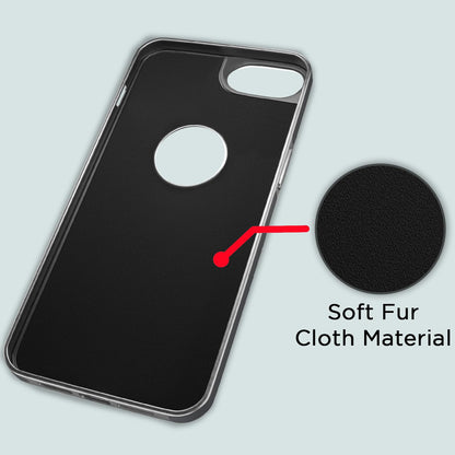 Chrome grey Leatherback phone cover for iPhone 7 Plus/8 Plus – Pikkme – photo 6