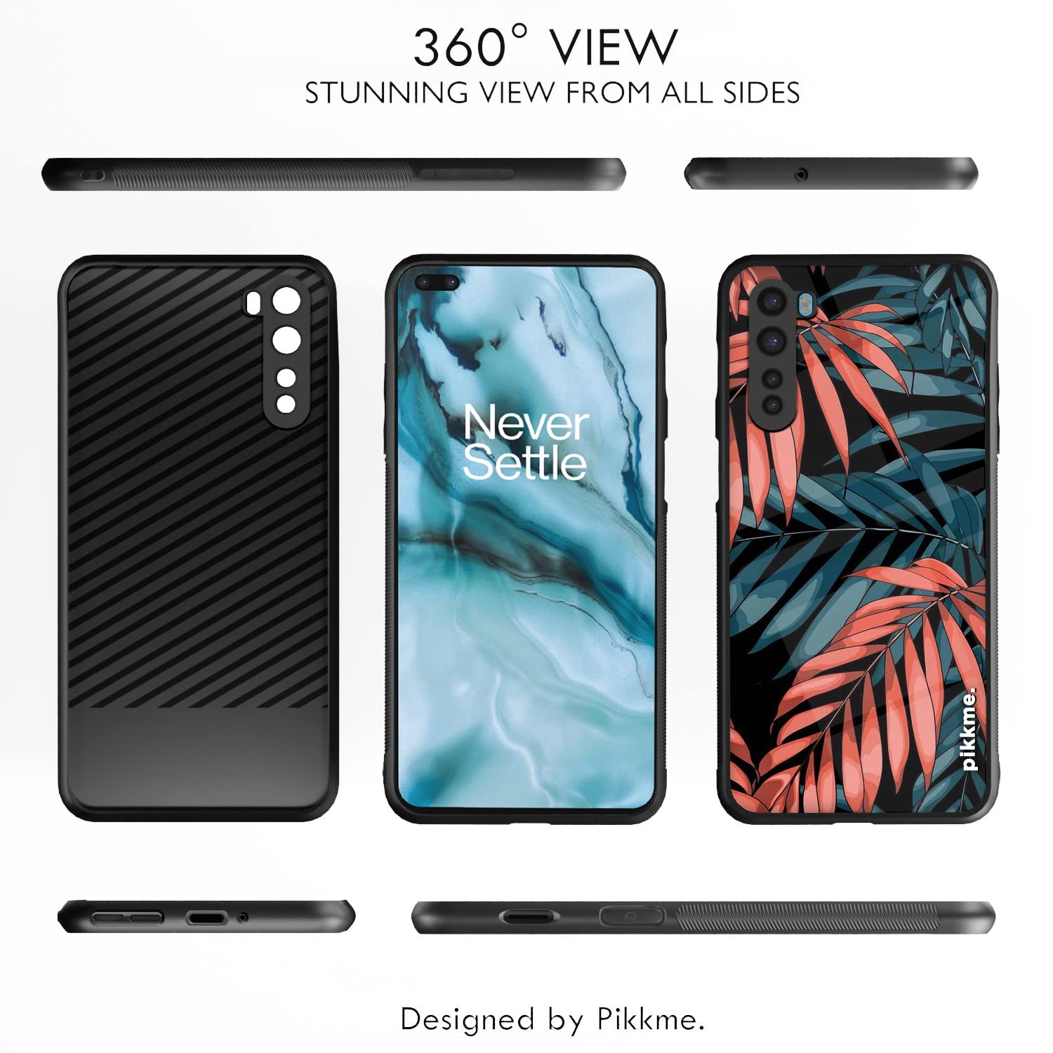 Pikkme OnePlus Nord Flower mobile back cover – photo 2