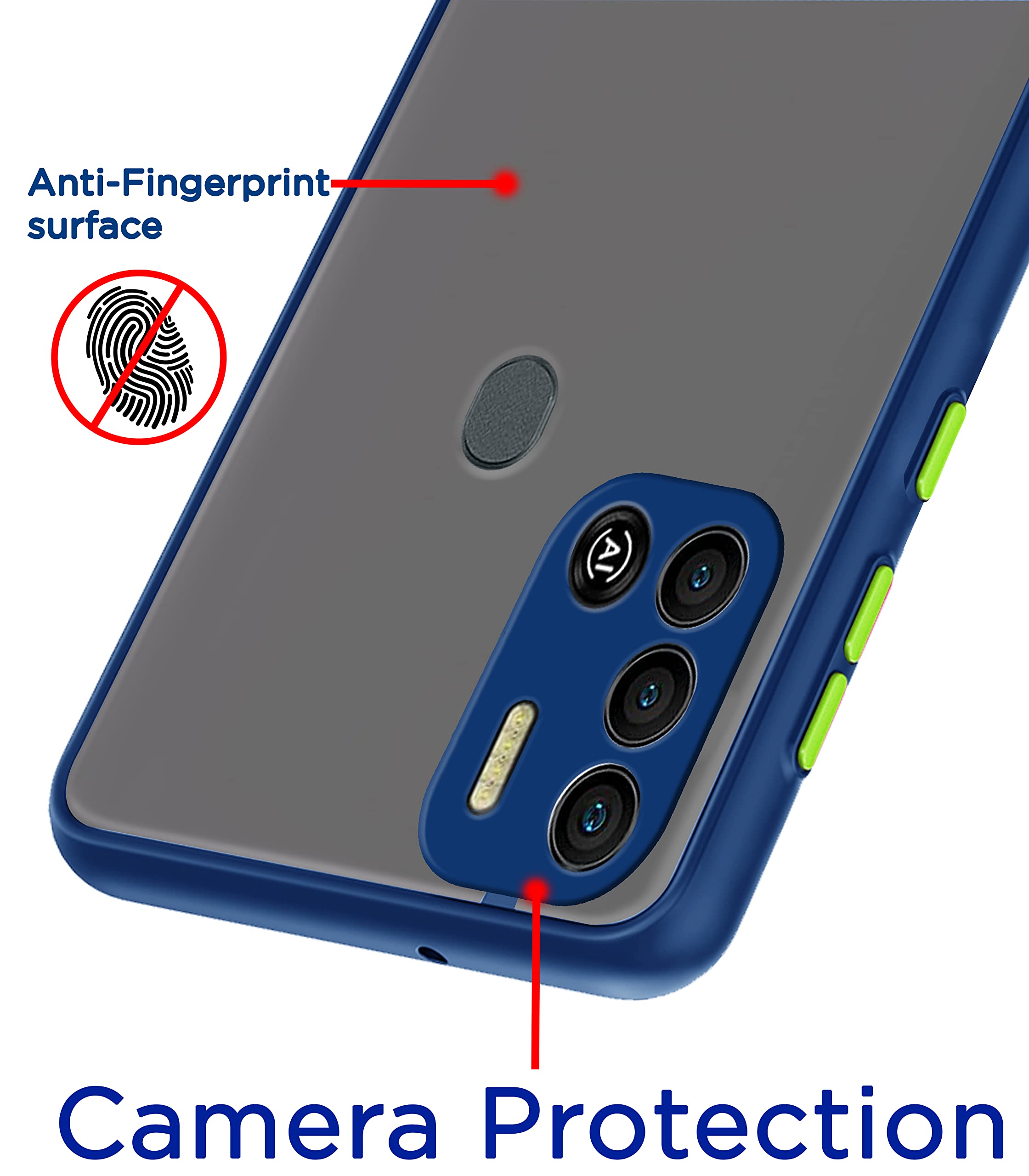Blue phone cover for Tecno Spark 6 Air – Pikkme – photo 2