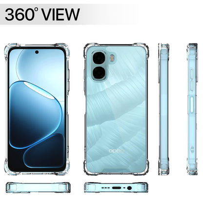 Oppo A6X 5G Clear mobile back cover in transparent by Pikkme – photo 7