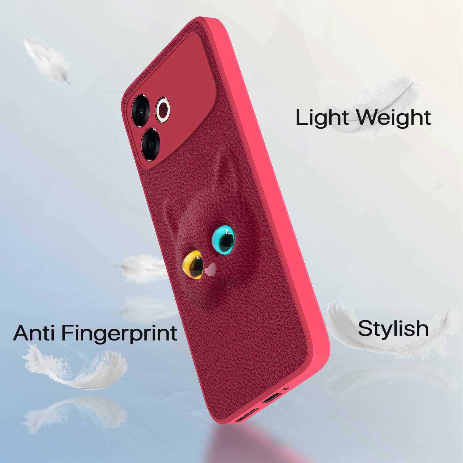 Pikkme pink mobile back cover for Oppo F33 Pro 5G – photo 6