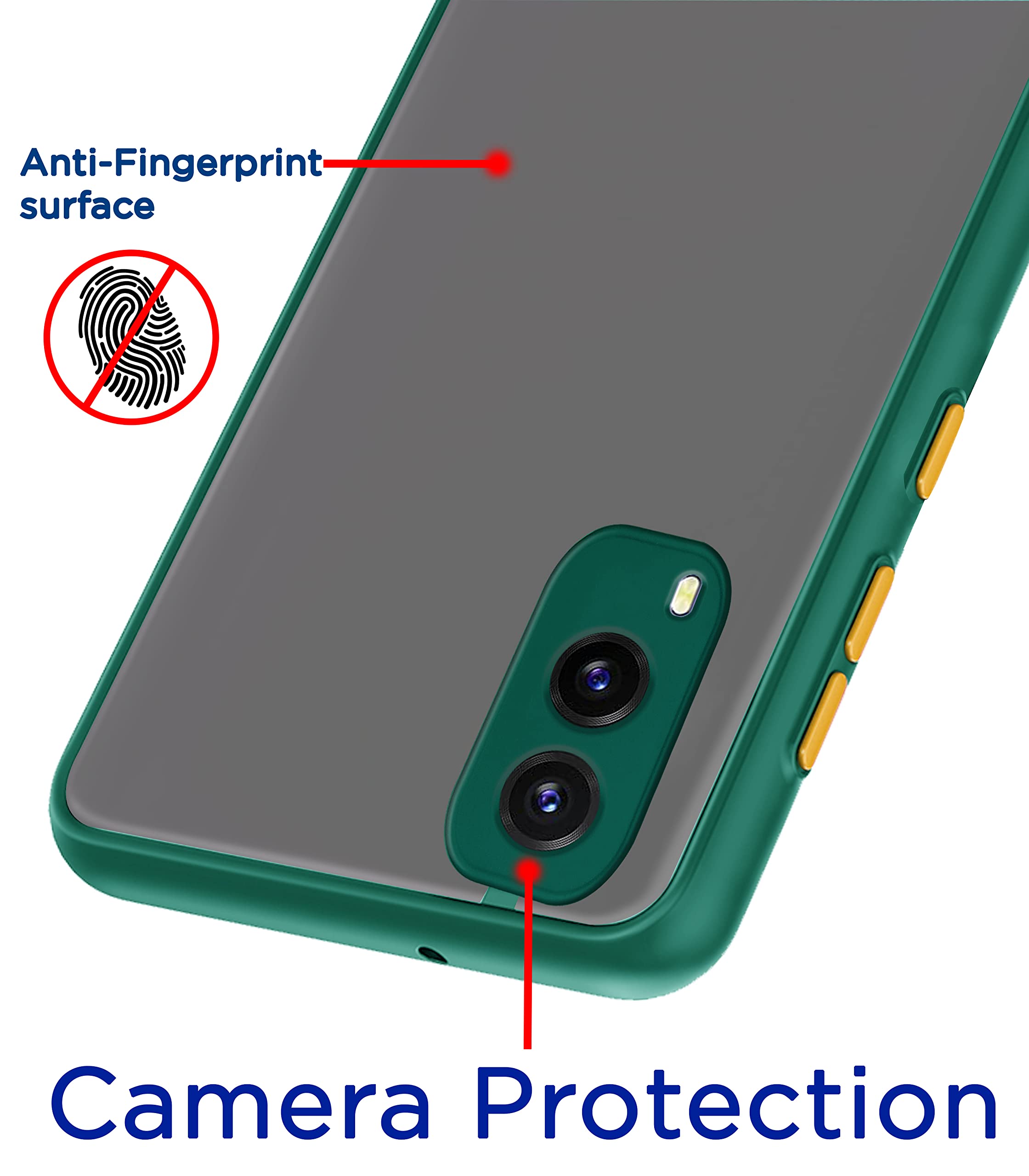 Green mobile back cover for Vivo V21e 5G – Pikkme – photo 2