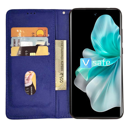Pikkme Vivo V30 5G Magnetic blue flip cover – photo 2